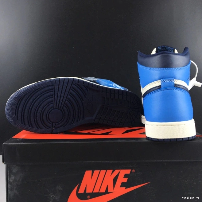 Jordan Obsidian OG 555088-140 Air Retro 1 High 1007